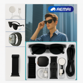 Smartwatch Ultra + Ai Sunglasses& ساعة ذكية ألترا + نظارات ذكية بالذكاء الاصطناعي